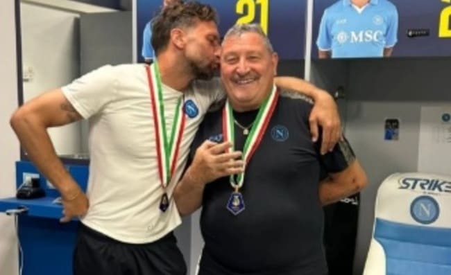 Starace, splendido messaggio alla squadra taggando Di Lorenzo (FOTO)