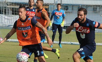 Higuain out, la SSC Napoli chiarisce: Non c'è nessun problema, domani si allenerà