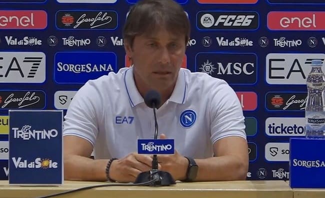 Sassuolo-Napoli, Conte parla in conferenza stampa: data e orario