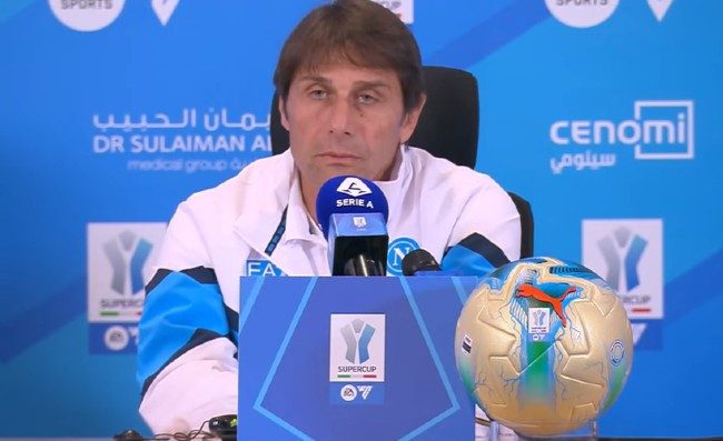 Conte: Vogliamo la finale, Lobotka sta bene. Lukaku non ha nessun minuto