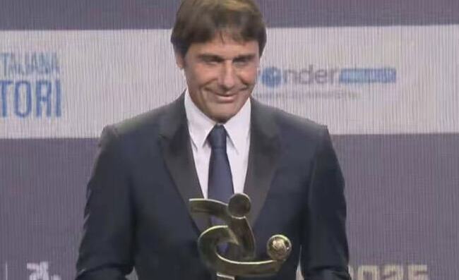Conte al Gran Galà del Calcio 2025: Vogliamo difendere lo Scudetto