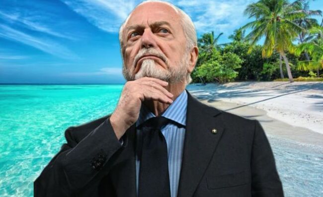 SKY - Napoli a Lecce senza De Laurentiis, spunta la data del rientro dalle Maldive