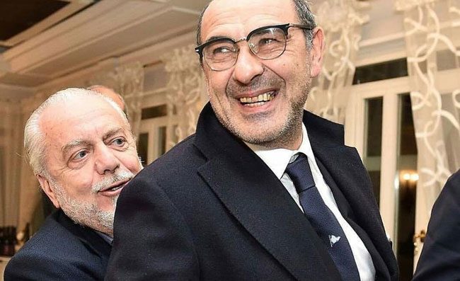 Focolari: Sarri, la cravatta non fa il monaco. Fattaccio Giacomelli: che follia! Hamsik è un clone
