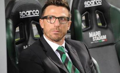 Di Francesco: Napoli miglior calcio d'Italia. Defrel via? Dipende dalla testa. Il palo di Callejon...