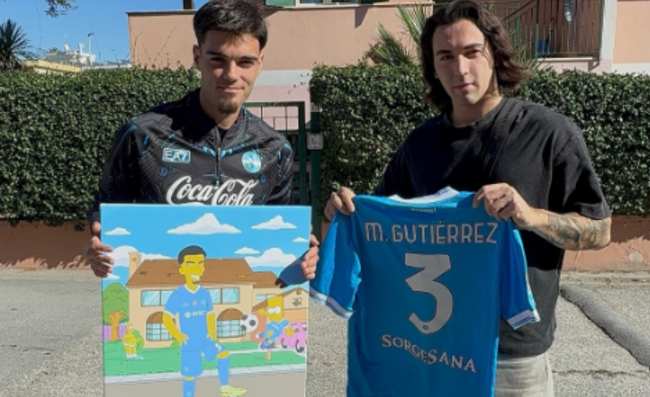 Gutierrez sempre più integrato a Napoli. Bel regalo per il terzino