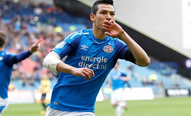 Dall'Olanda: Lozano può saltare l'Europa League, non si è allenato. Messicano più vicino al Napoli?