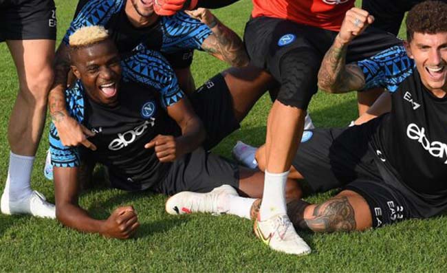 Calemme: Osimhen a Napoli ci resta felice. Si lavora sui diritti d'immagine