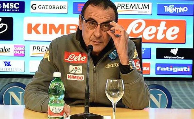 Sarri fa esplodere la sala stampa: Champions? Bisogna fare un solo cambio...