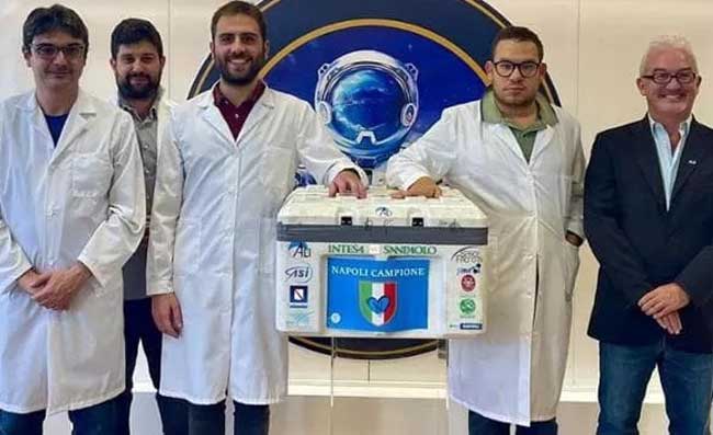 Napoli, lo Scudetto arriva anche alla NASA. Mini laboratori inviati negli USA