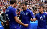 Italia-Spagna: 2-0, azzurri monumentali! Chiellini e Pellè, ora sfida alla Germania