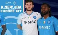Il Napoli svela le due maglie per la Champions (non c'è il Vesuvio)