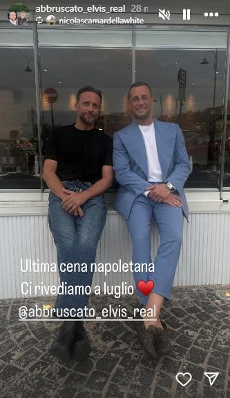 Storia Instagram collaboratore Conte