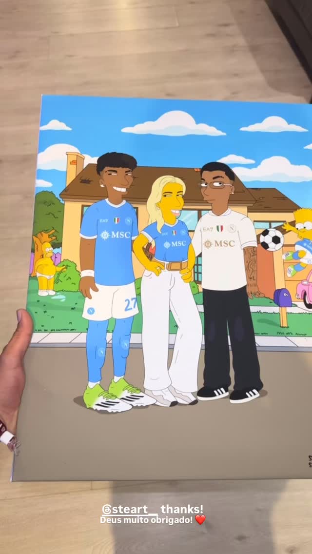 Alisson come The Simpsons