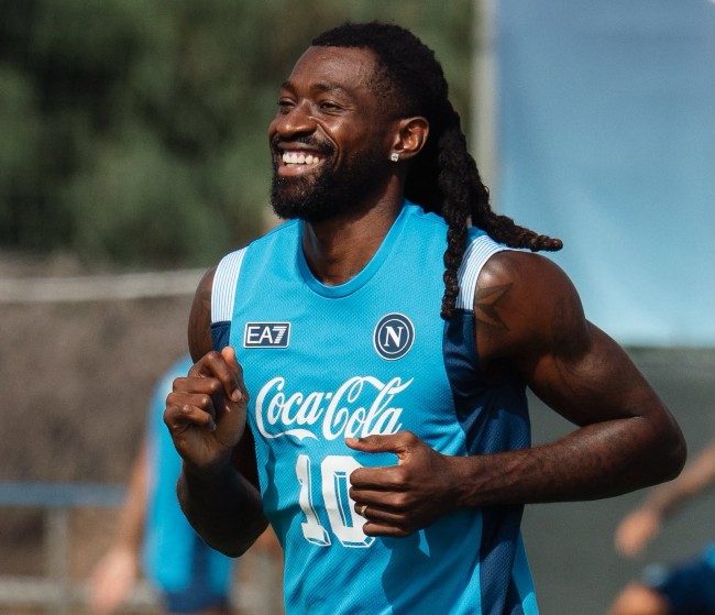 Anguissa si allena col sorriso a Castel Volturno&ugrave;