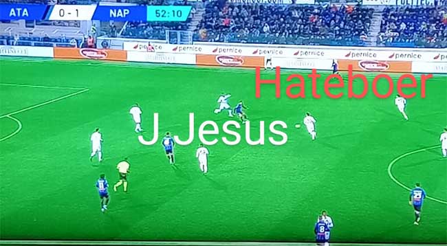 Atalanta-Napoli, analisi: azione 2