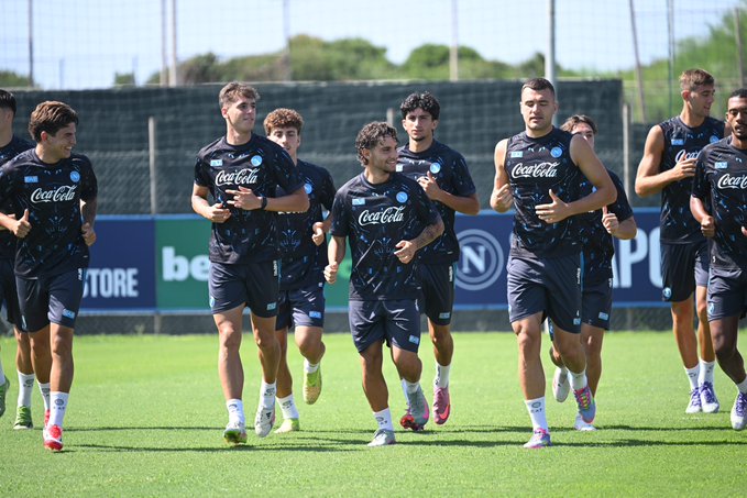 Alessandro Buongiorno corre in allenamento 
