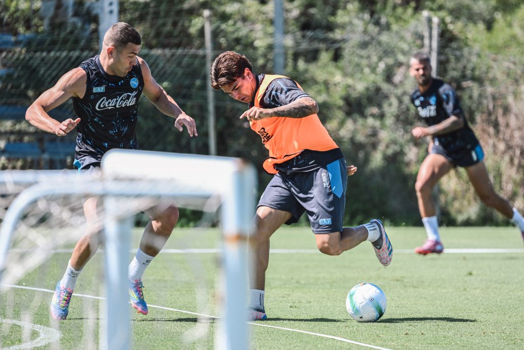 Allenamento Buongiorno a Castel Volturno