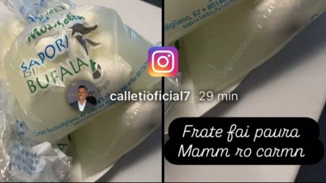 Mozzarella da Napoli per Callejon