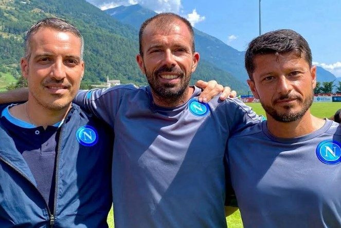 Canonico, Russo e De Luca della SSC Napoli