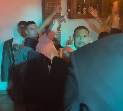 Juan Jesus a cena con la squadra