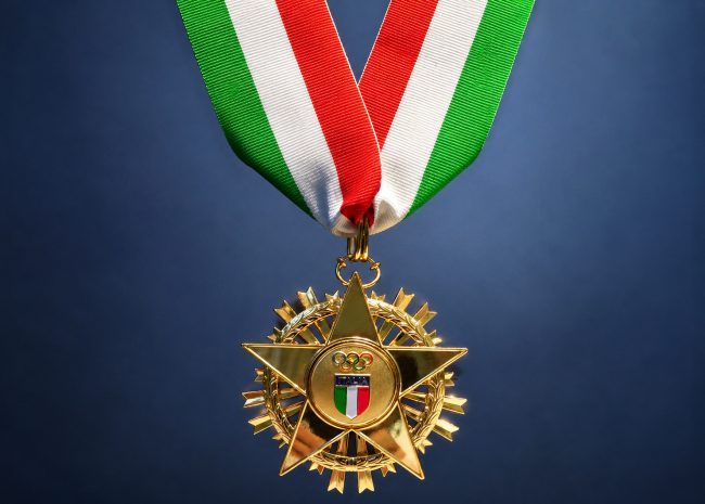 Il Collare d'Oro che verrà consegnato al Napoli per il Centenario