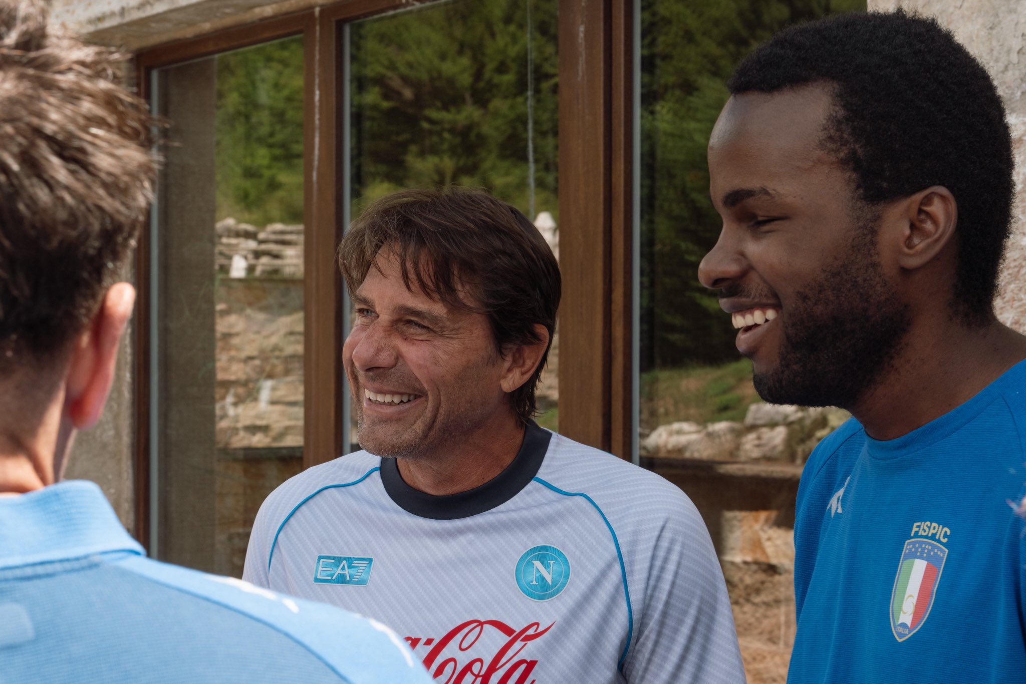Conte con la nazionale a 5 non vedenti