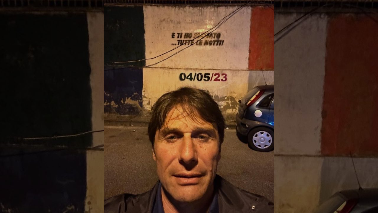 Antonio Conte, messaggio dopo lo Scudetto