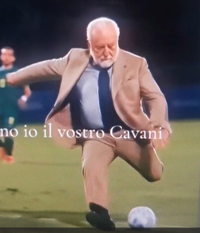De Laurentiis goleador meme