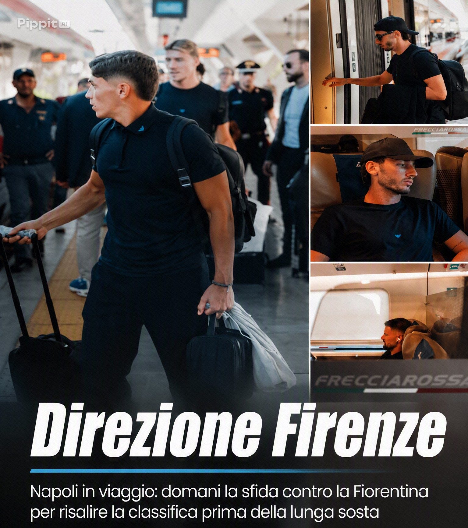 Napoli in viaggio verso Firenze
