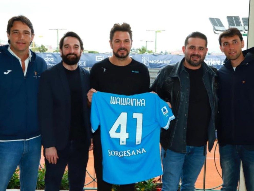 Edo De Laurentiis e Wawrinka