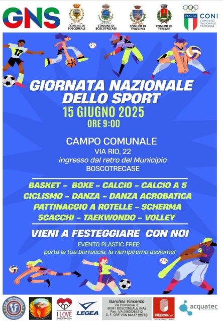 Boscotrecase, giornata di sport