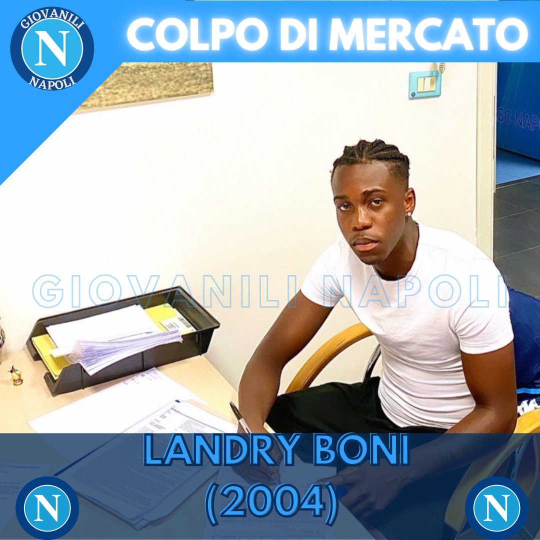 Landry Boni firma Napoli