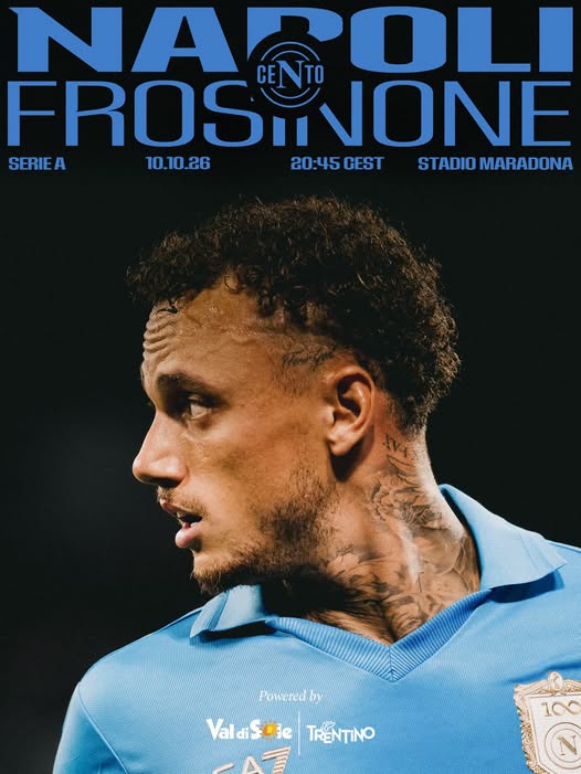 Locandina Napoli-Frosinone