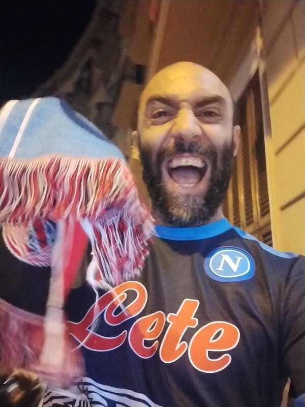 Lorenzo Quaglietta tifoso Napoli da Lisbona