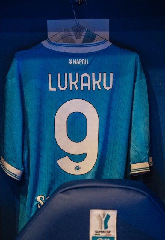 Lukaku, maglia supercoppa italiana