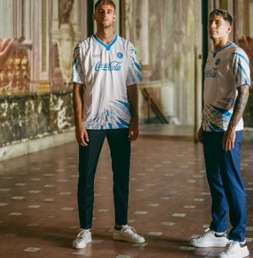 Napoli, maglia pre partita 2025