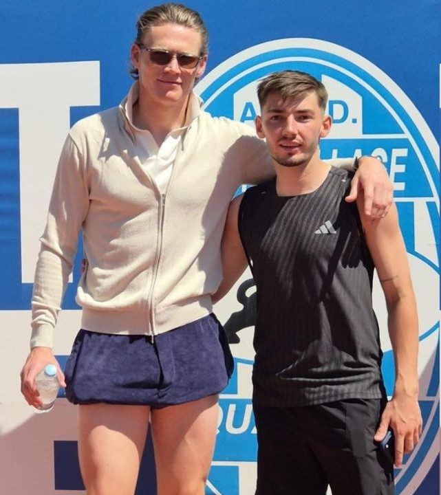 McTominay e Gilmour, padel allo Sport Village di Qualiano