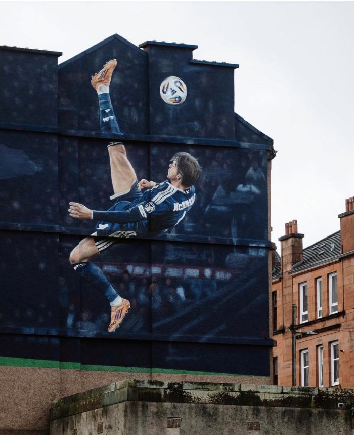 murales McTominay Scozia