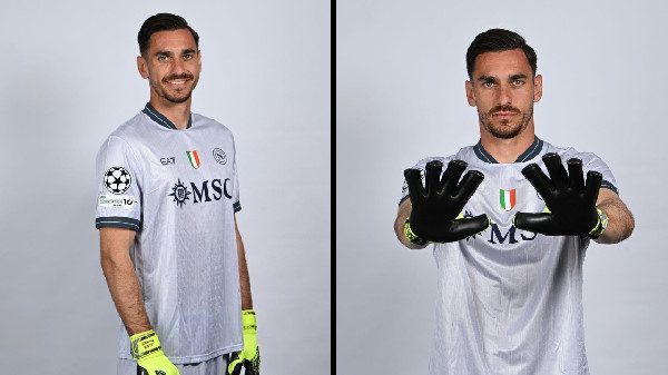 Nuova maglia portieri Napoli