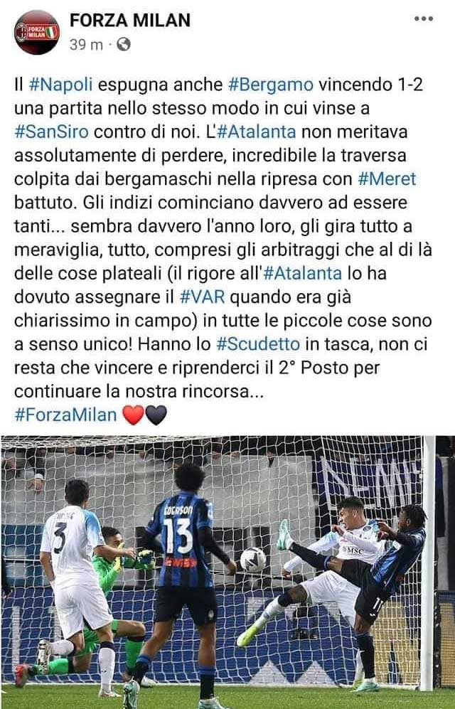 Post tifosi Milan