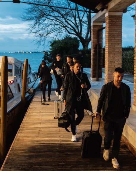 Napoli arrivato a Venezia