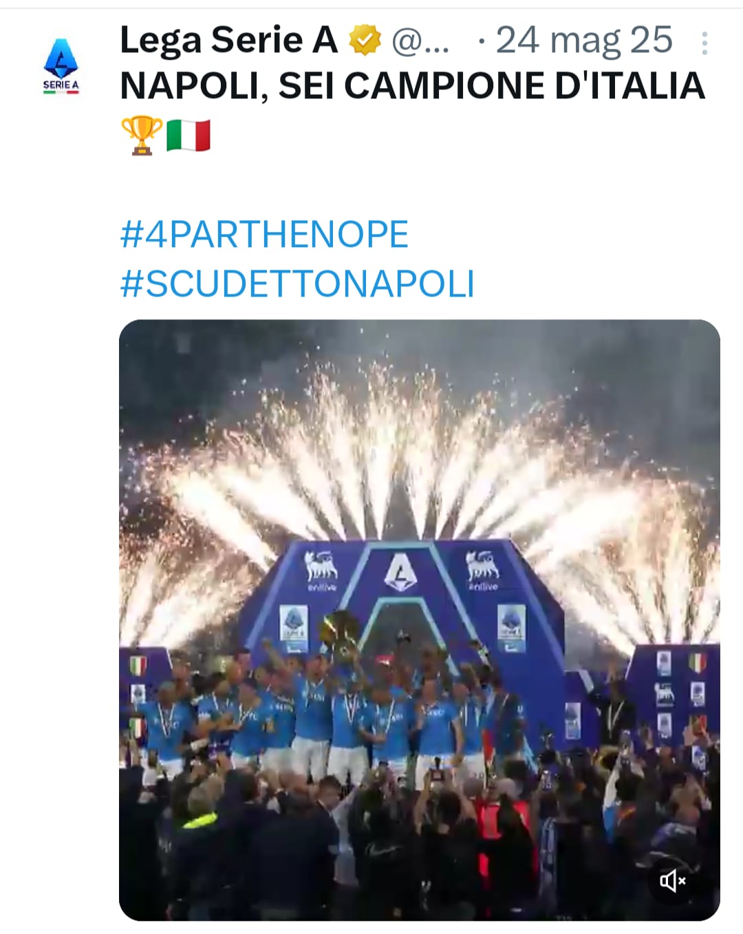 post Scudetto Napoli