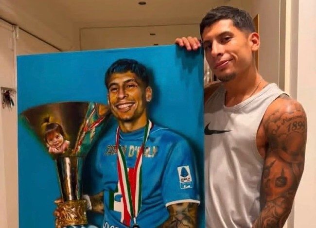 Quadro per Mathias Olivera