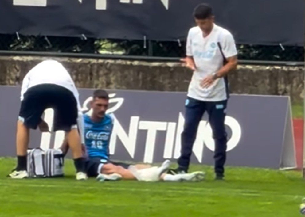 Rafa Marin, problema alla caviglia