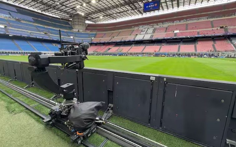 Nuovo Rail Cam Sky per Inter-Barcellona di Champions League