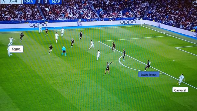 Real Madrid-Napoli, chiave tattica 2