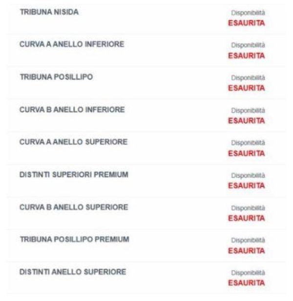 immagine soldout napoli cagliari