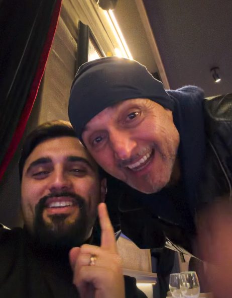 spalletti con francesco da vinci