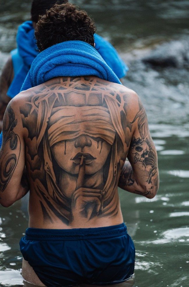 tatuaggio giocatore napoli