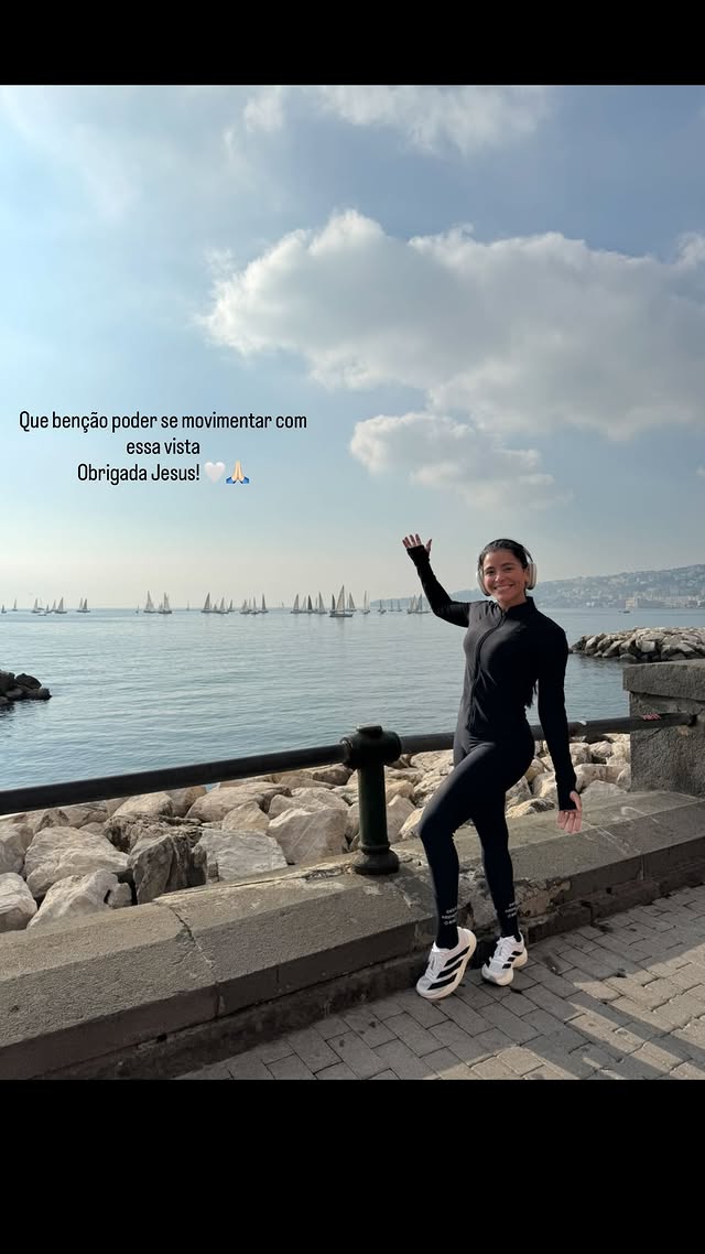 Moglie Allan a Napoli